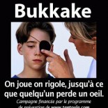 Le bukkake ne doit pas être réalisé sans précaution !
