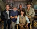 Indiana Jones 4, c'est : Shia LaBeouf, Steven Spielberg, Ray Winstone, Karen Allen et Harrison Ford