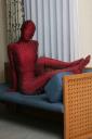 Maillage rouge - Zentai cocooning