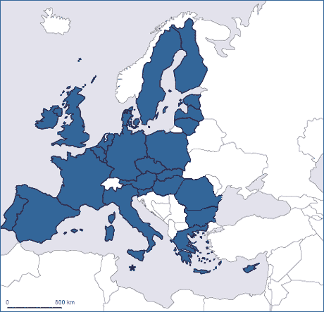 L'Europe des 27 (Photo : http://cdsp.sciences-po.fr/)