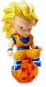 Goku 3 assis sur un Dragon Ball