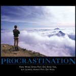 Procrastination is not a crime