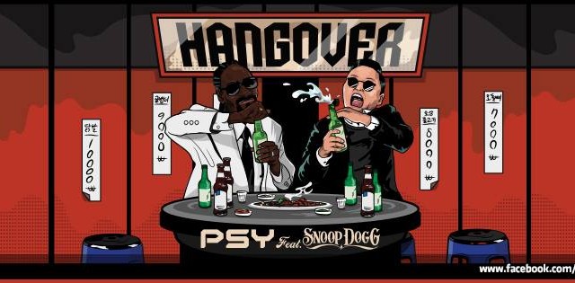 PSY Hangover : nouveau clip et gueule de bois en Corée PSY et Snoop Dog